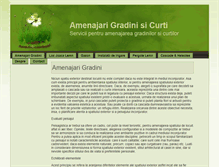 Tablet Screenshot of amenajarigradinicurti.ro